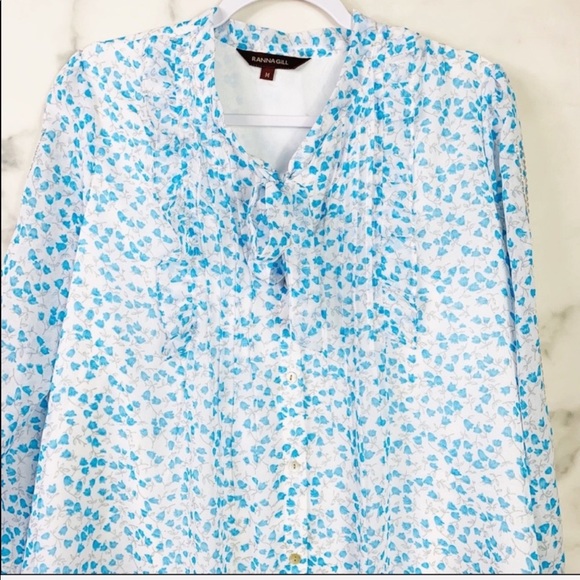 Anthropologie Ranna Gill Eden Long Sleeve Top - Picture 4 of 8